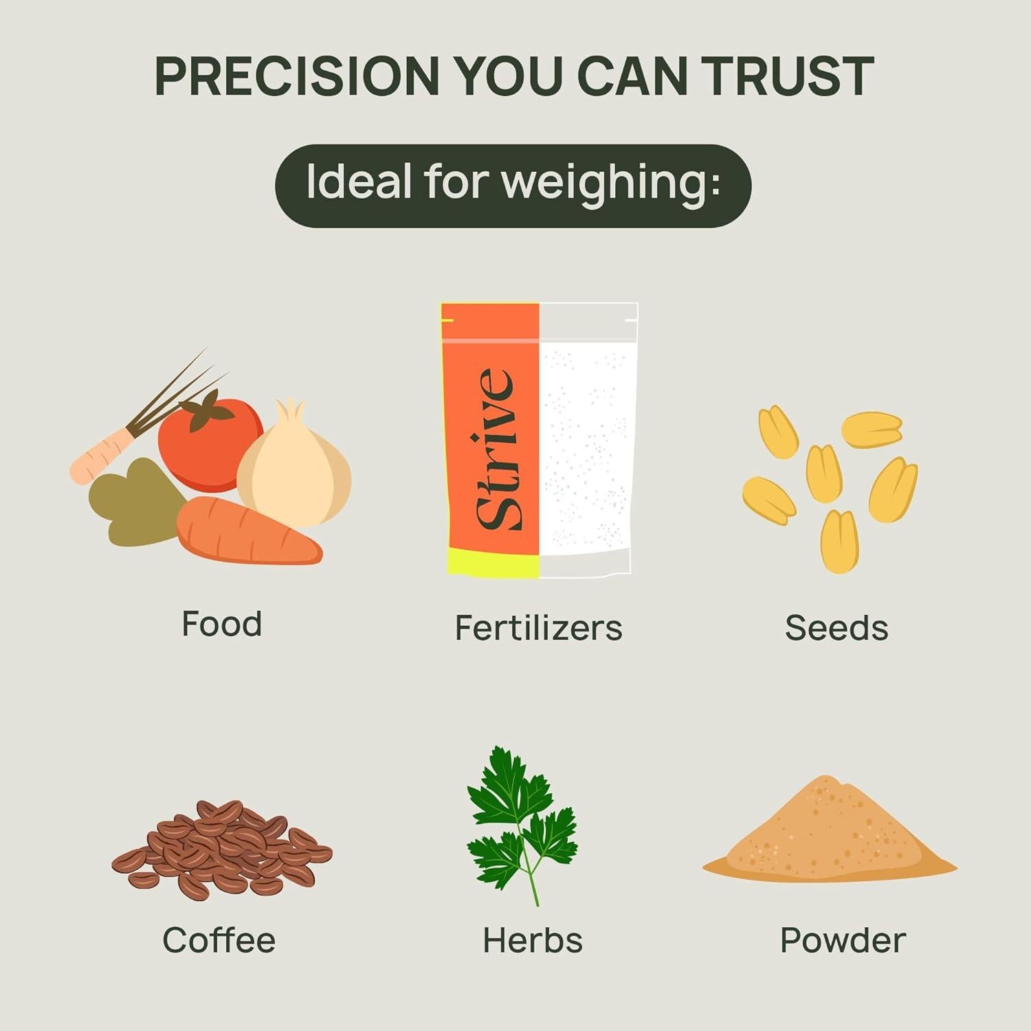 Balanza Digital de Bolsillo Strive 3000g x 0.1g Alta Precisión