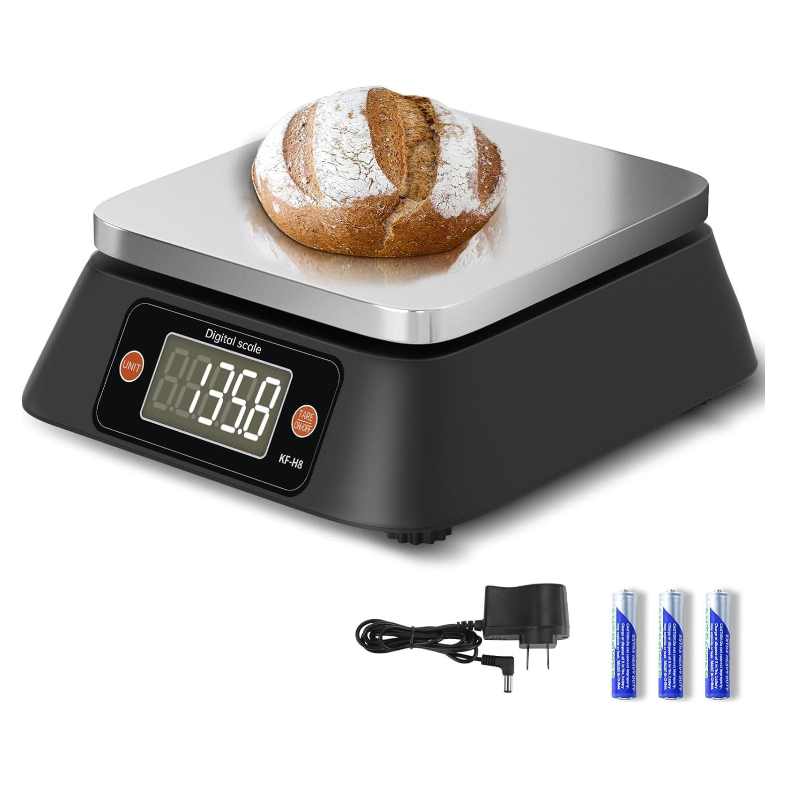 Báscula de Cocina Digital YONCON KF-H8U 10kg Acero Inoxidable