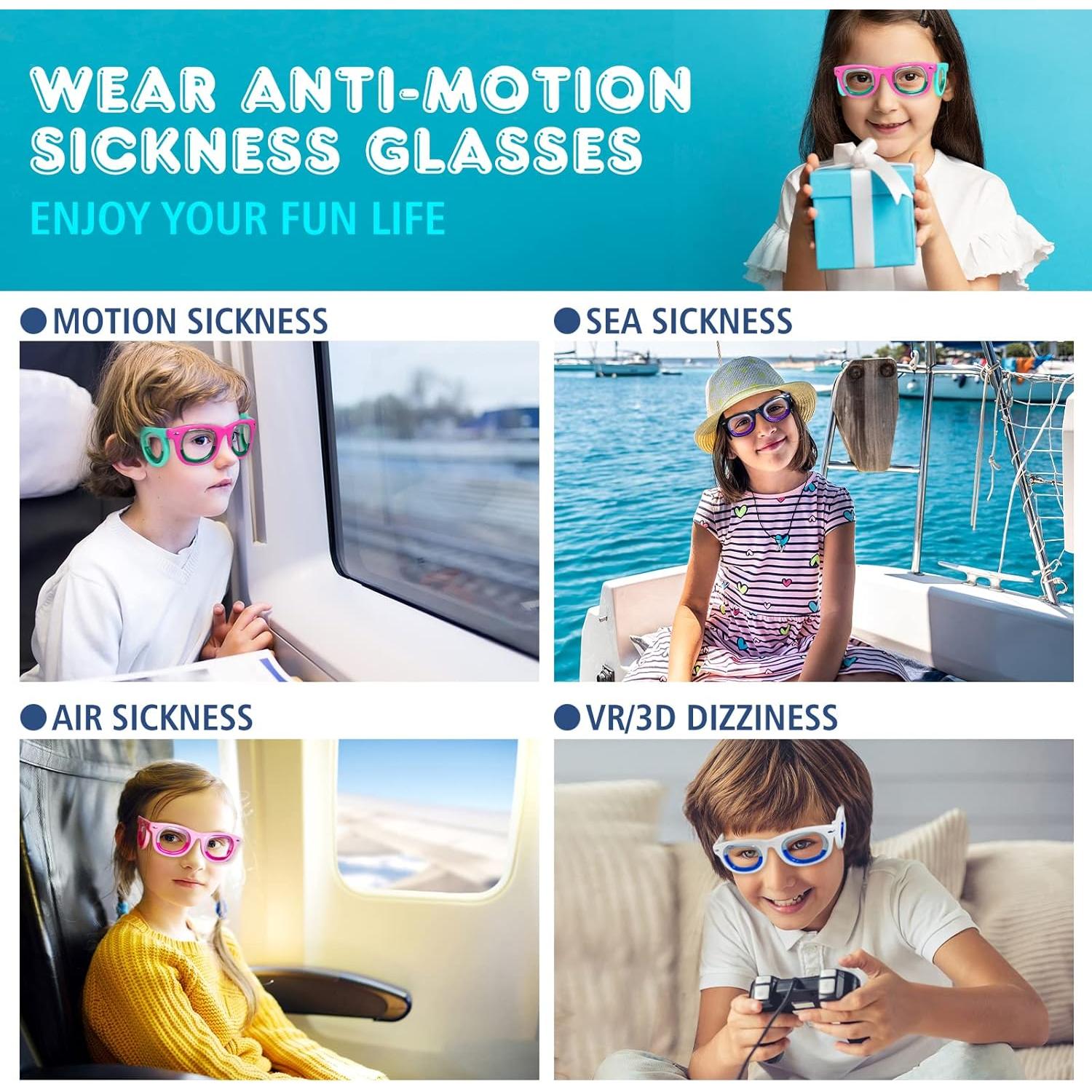 Gafas Antivómito Hion para Niños 3-8 Años - Alivio Mareo