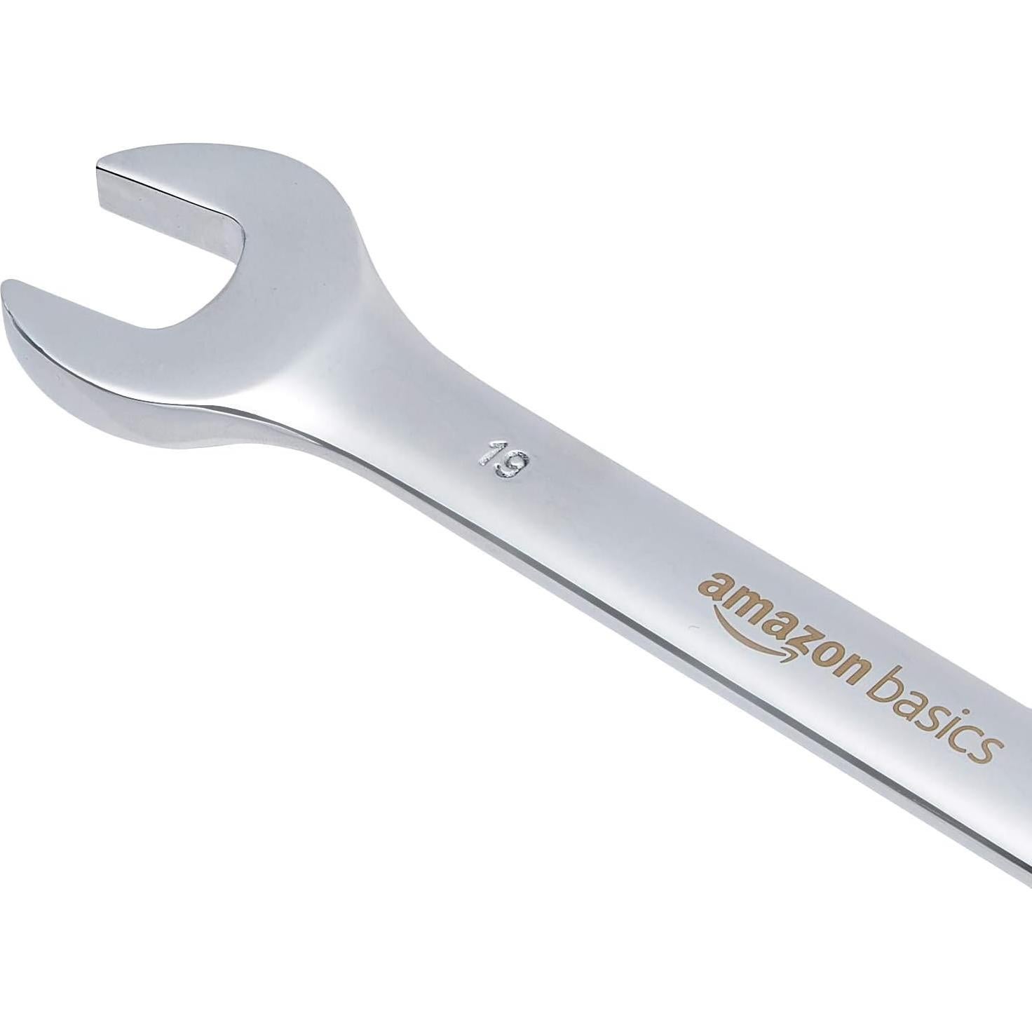 Juego de Llaves de Carraca Flexible Amazon Basics 10 Piezas