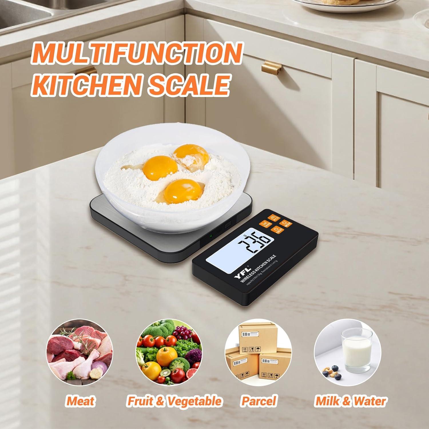 Báscula de Cocina Digital YFL 15kg Alta Precisión 1g