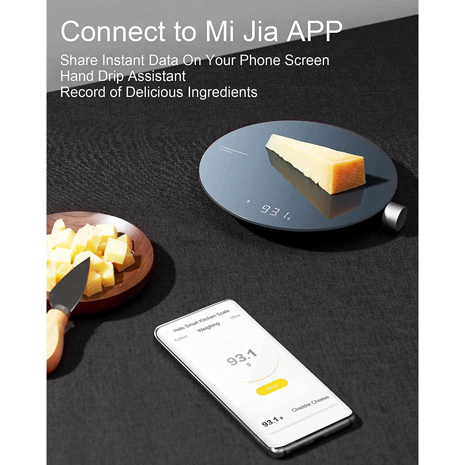 Balanza de Cocina Inteligente HOTO Digital 3000g Alta Precisión