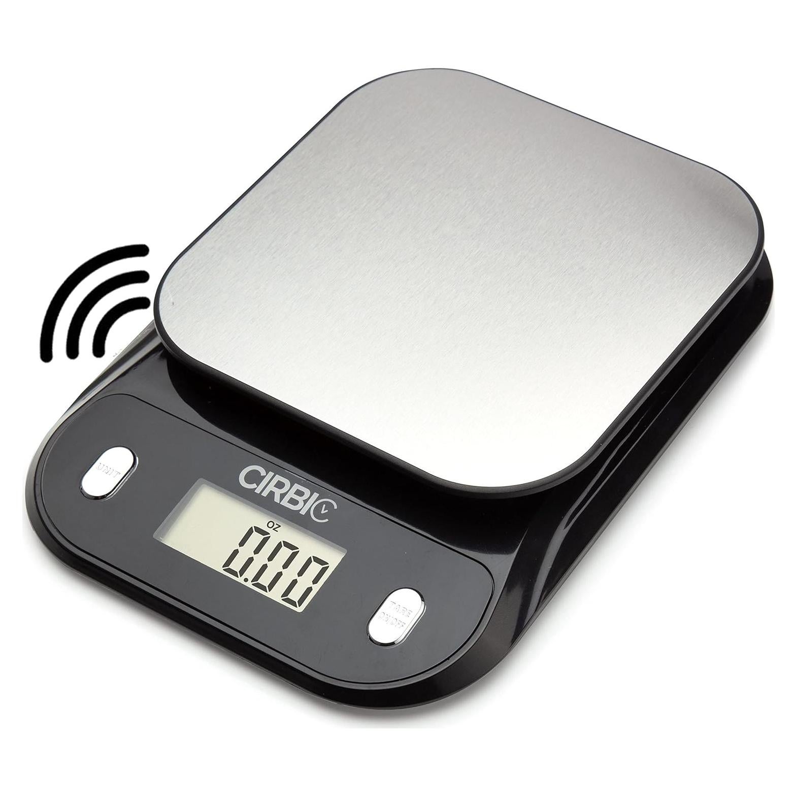 Báscula de Cocina Hablante Cirbic - Números Grandes, 0 a 5 kg