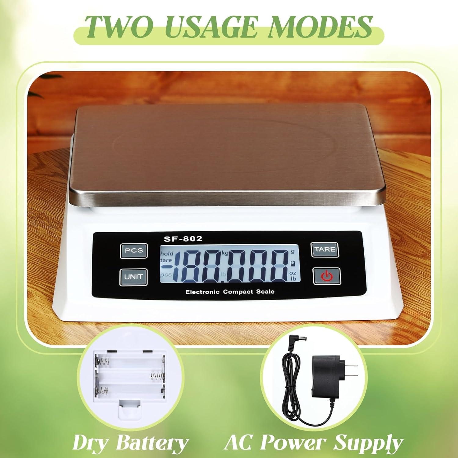 Escala de Cocina Digital Copkim 30kg Pantalla LCD Acero Inoxidable