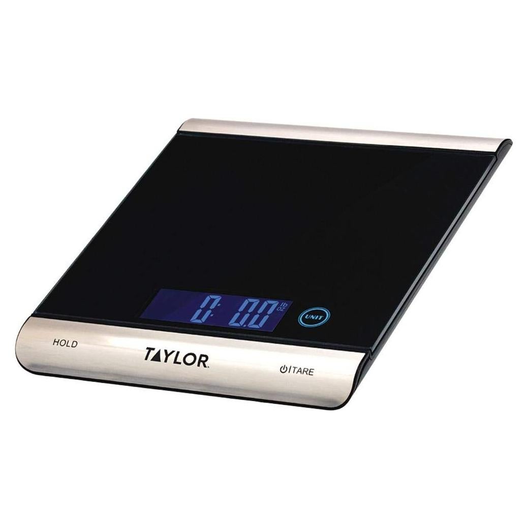 Balanza Digital de Cocina Taylor 3851, 15 kg, Negro