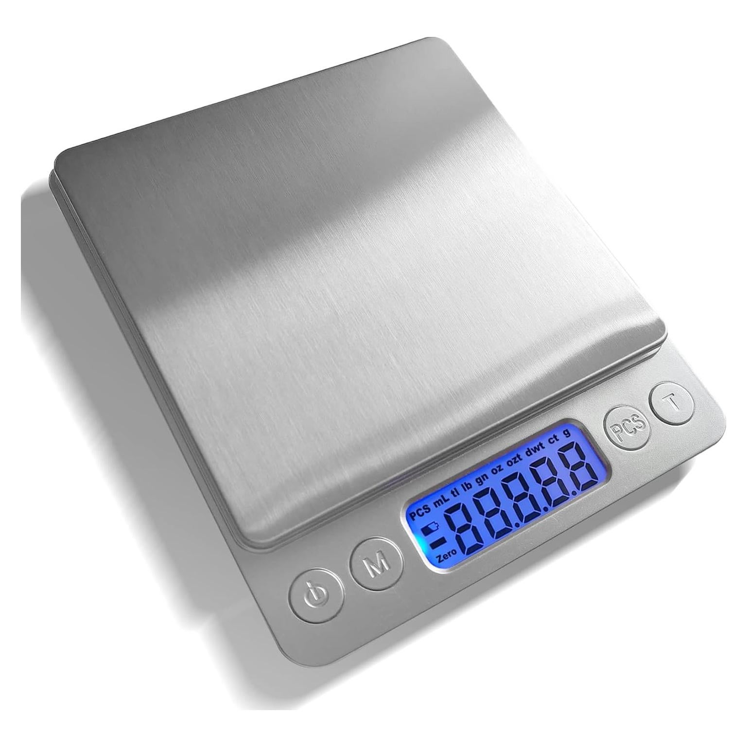 Báscula de Cocina Digital JOEAA 500g 0.01g Pantalla LCD