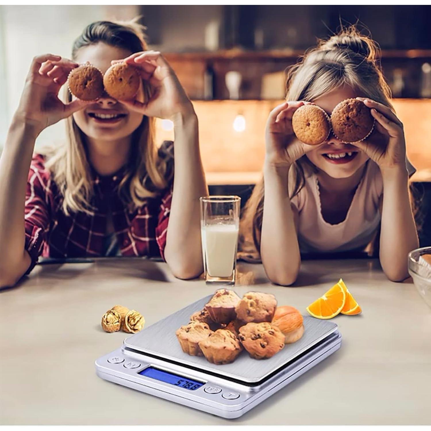 Báscula de Cocina Digital JOEAA 500g 0.01g Pantalla LCD