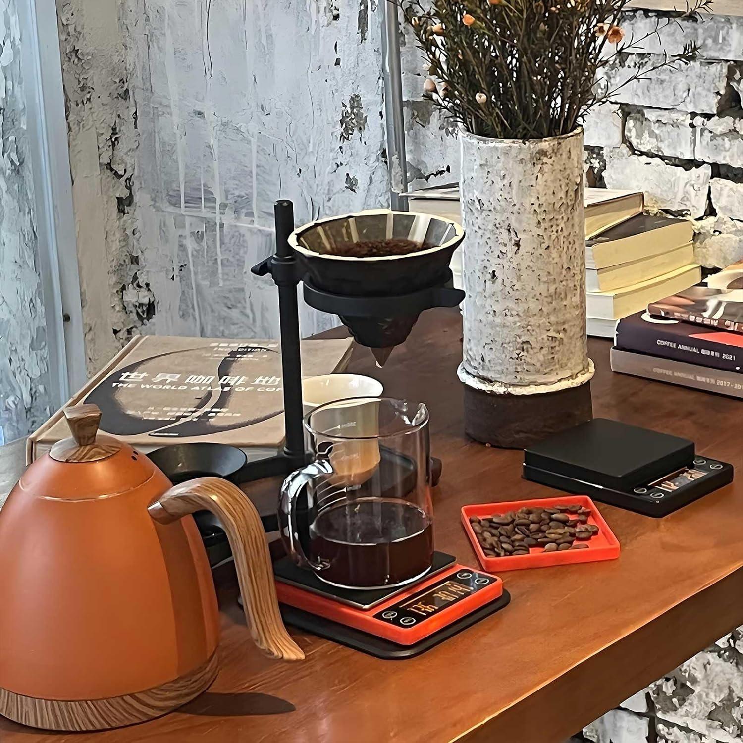 Báscula de Café Digital LUCKCENLY C100 3kg/0.1g Temporizador