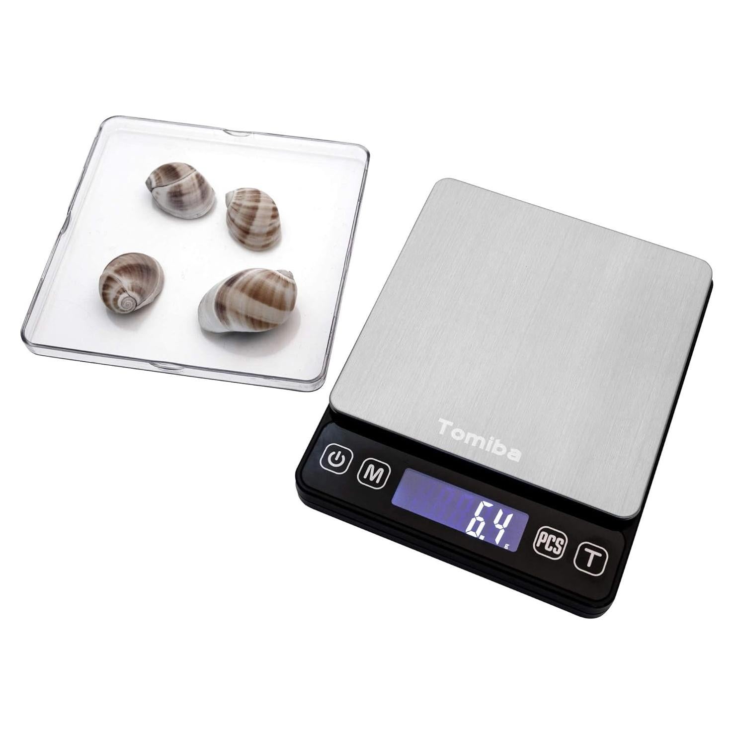 Báscula de Precisión Tomiba 3000g con Retención Automática