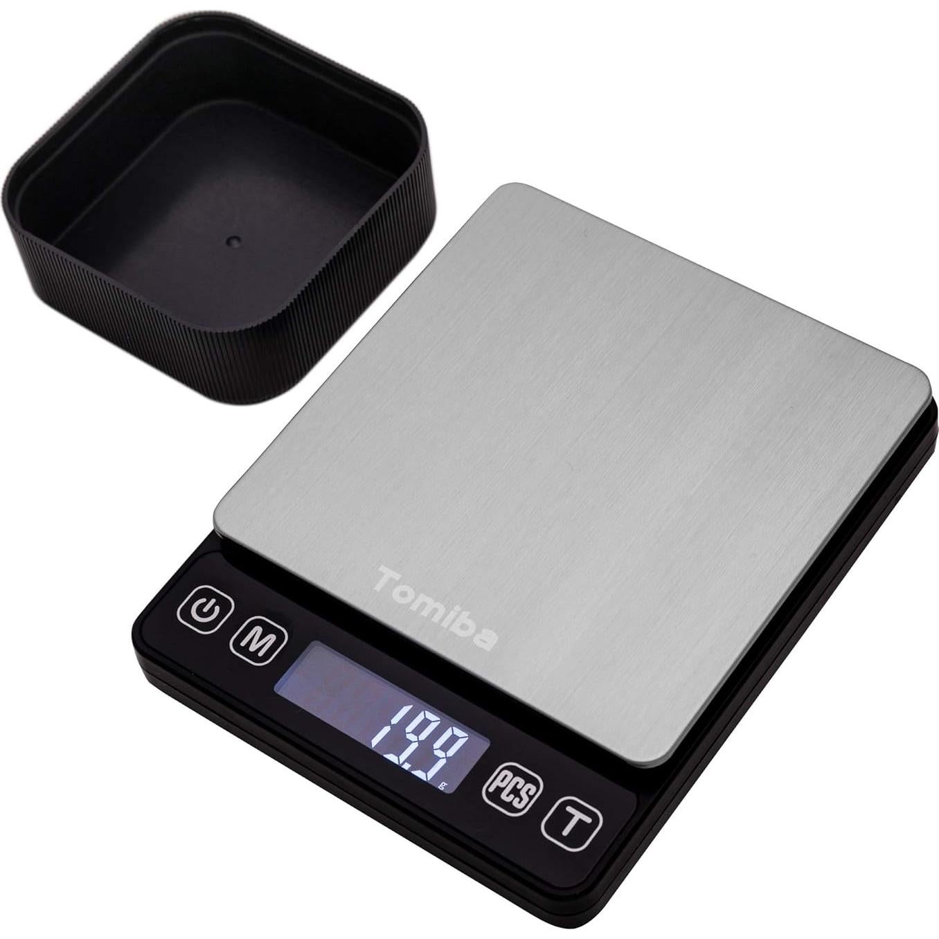 Báscula de Precisión Tomiba 3000g con Retención Automática