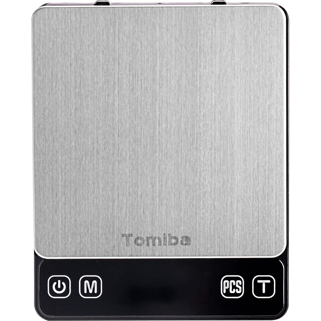 Báscula de Precisión Tomiba 3000g con Retención Automática