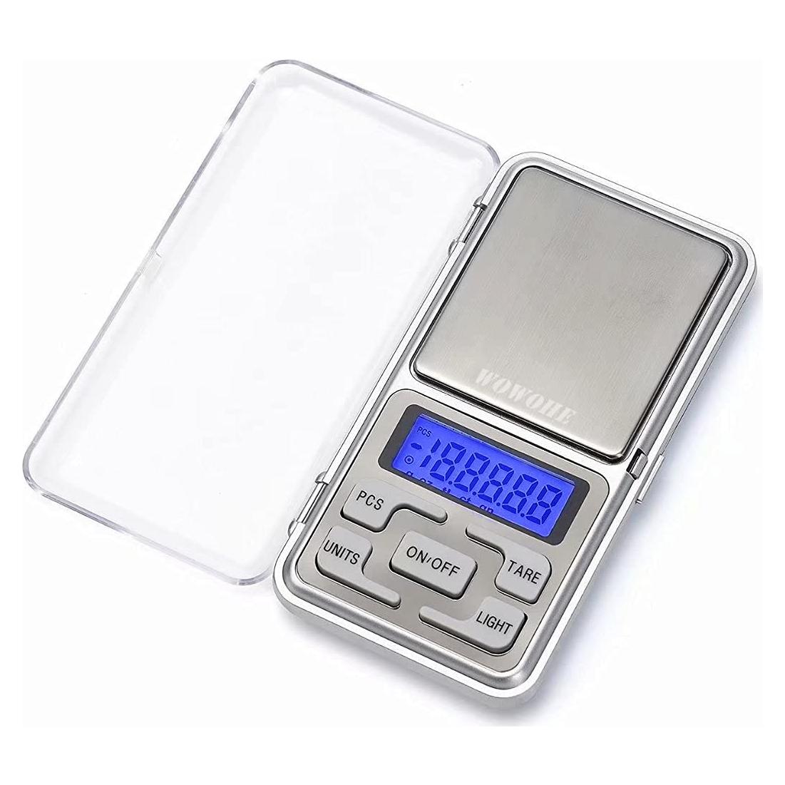 Escala Digital de Cocina WOWOHE 500g Alta Precisión Portátil