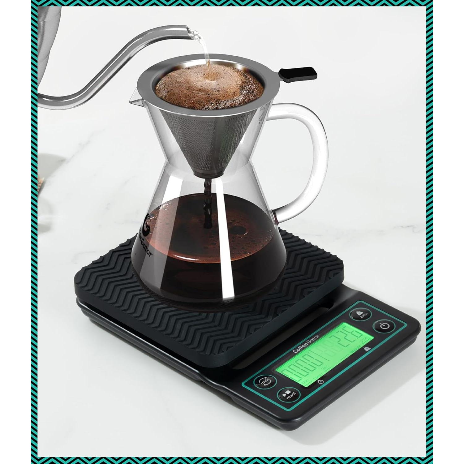 Báscula Digital de Café Coffee Gator 0.1g Precisión 3kg