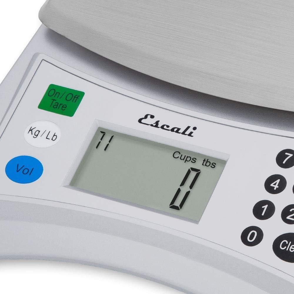Balanza de Cocina Escali V136 Digital 13 lb (5.9 kg) LCD
