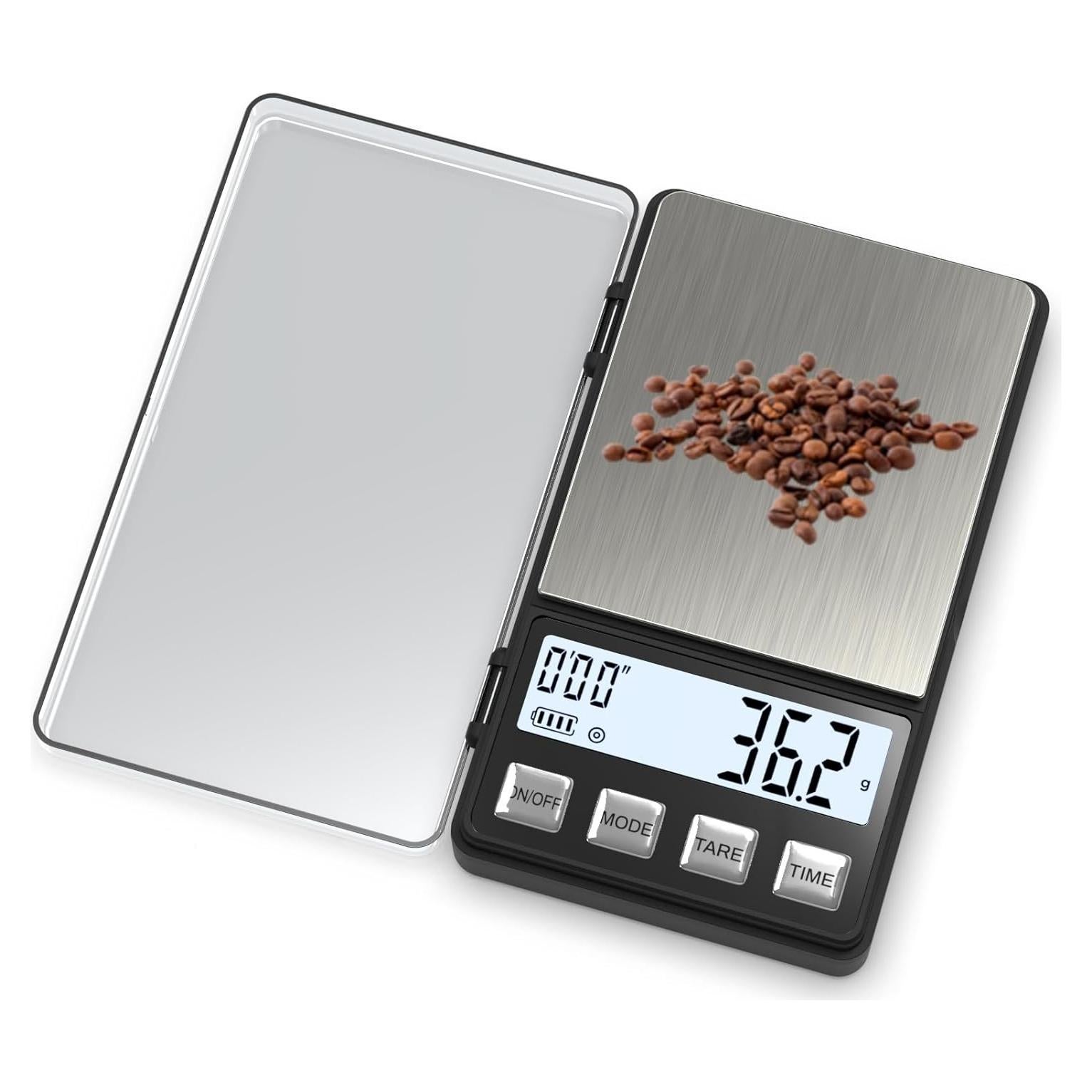 Báscula de Espresso Weightman Mini 1000g x 0.1g con Temporizador
