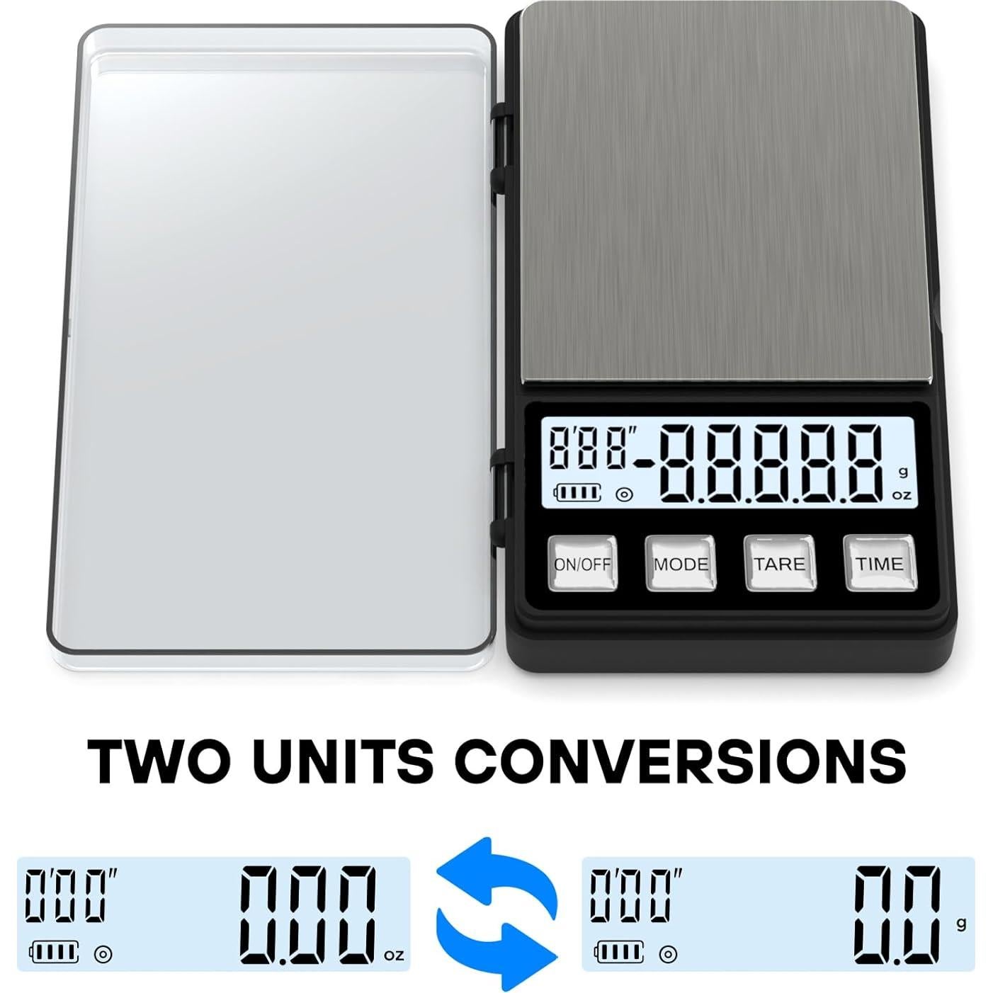 Báscula de Espresso Weightman Mini 1000g x 0.1g con Temporizador