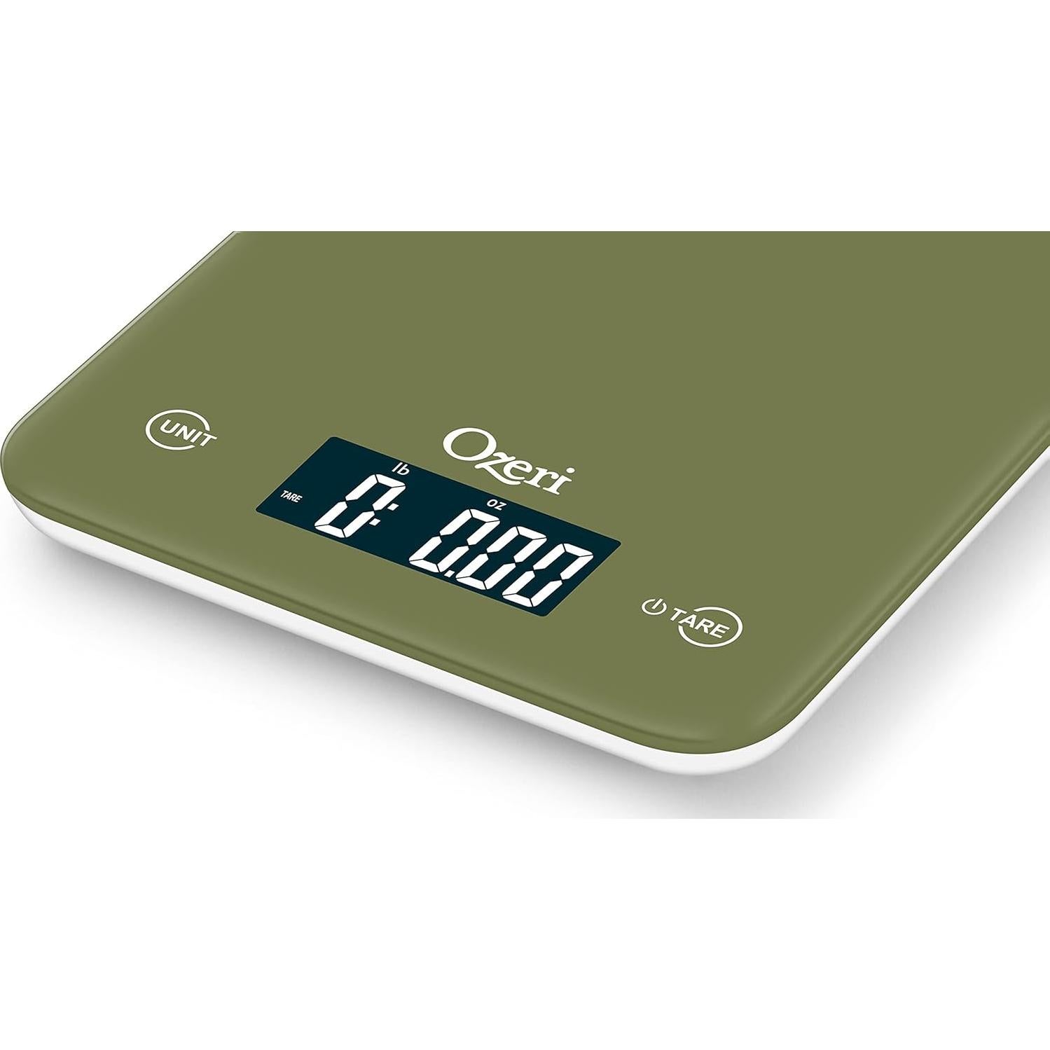 Balanza Digital de Cocina Ozeri Touch 5.44 kg Vidrio Templado