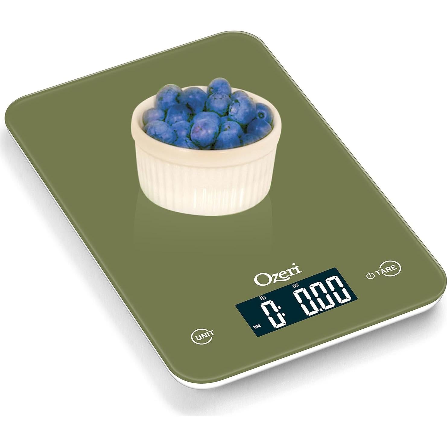 Balanza Digital de Cocina Ozeri Touch 5.44 kg Vidrio Templado