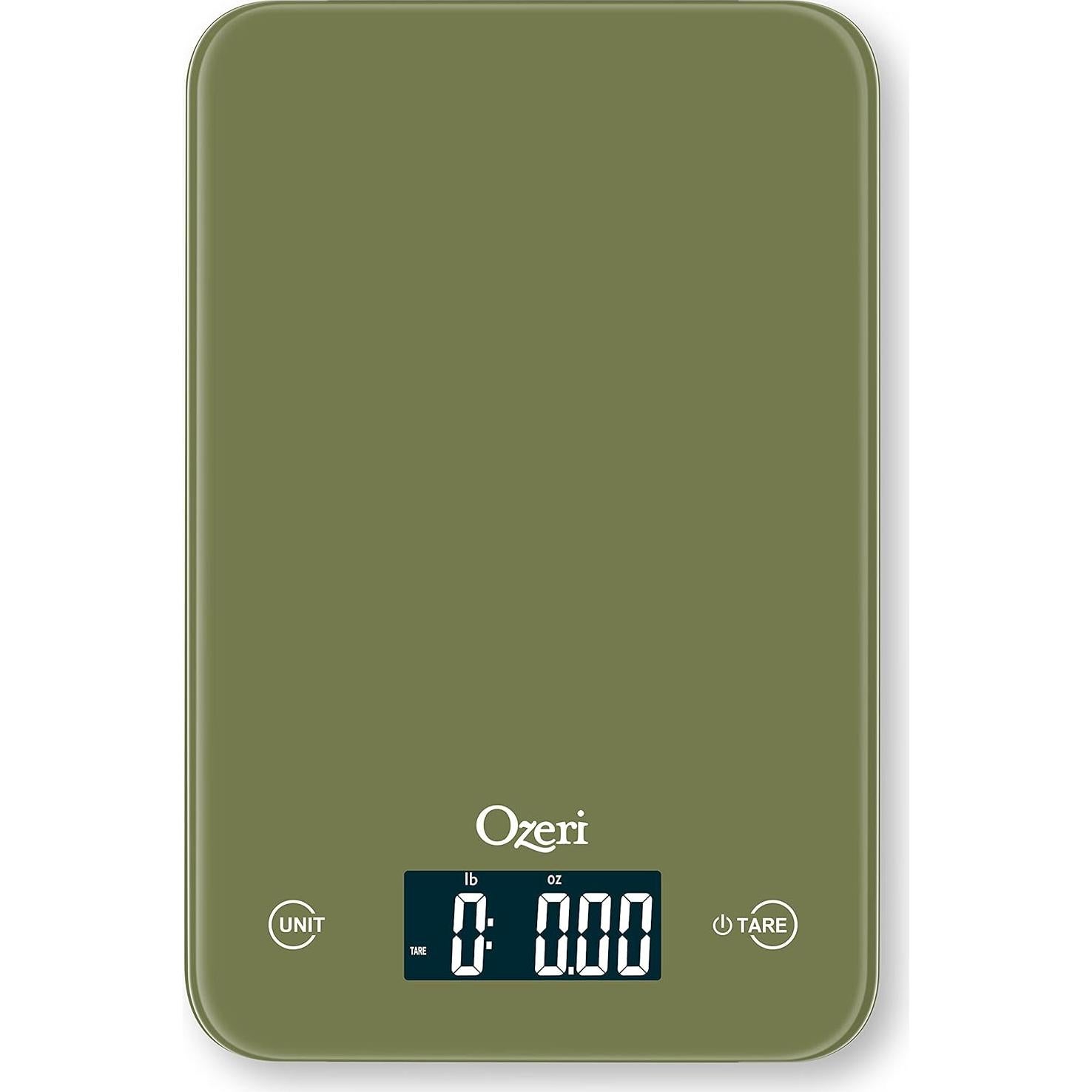Balanza Digital de Cocina Ozeri Touch 5.44 kg Vidrio Templado