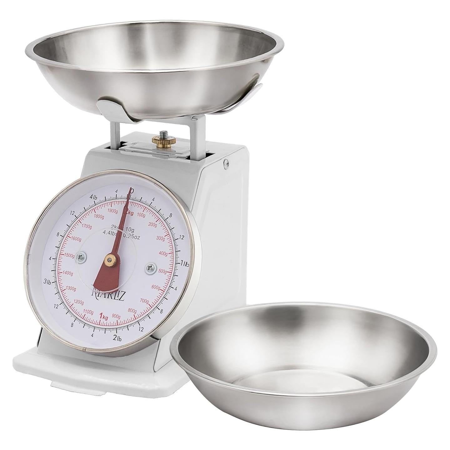 Balanza de Cocina Mecánica MARLIZ Retro 2Kg con 2 Cuencos