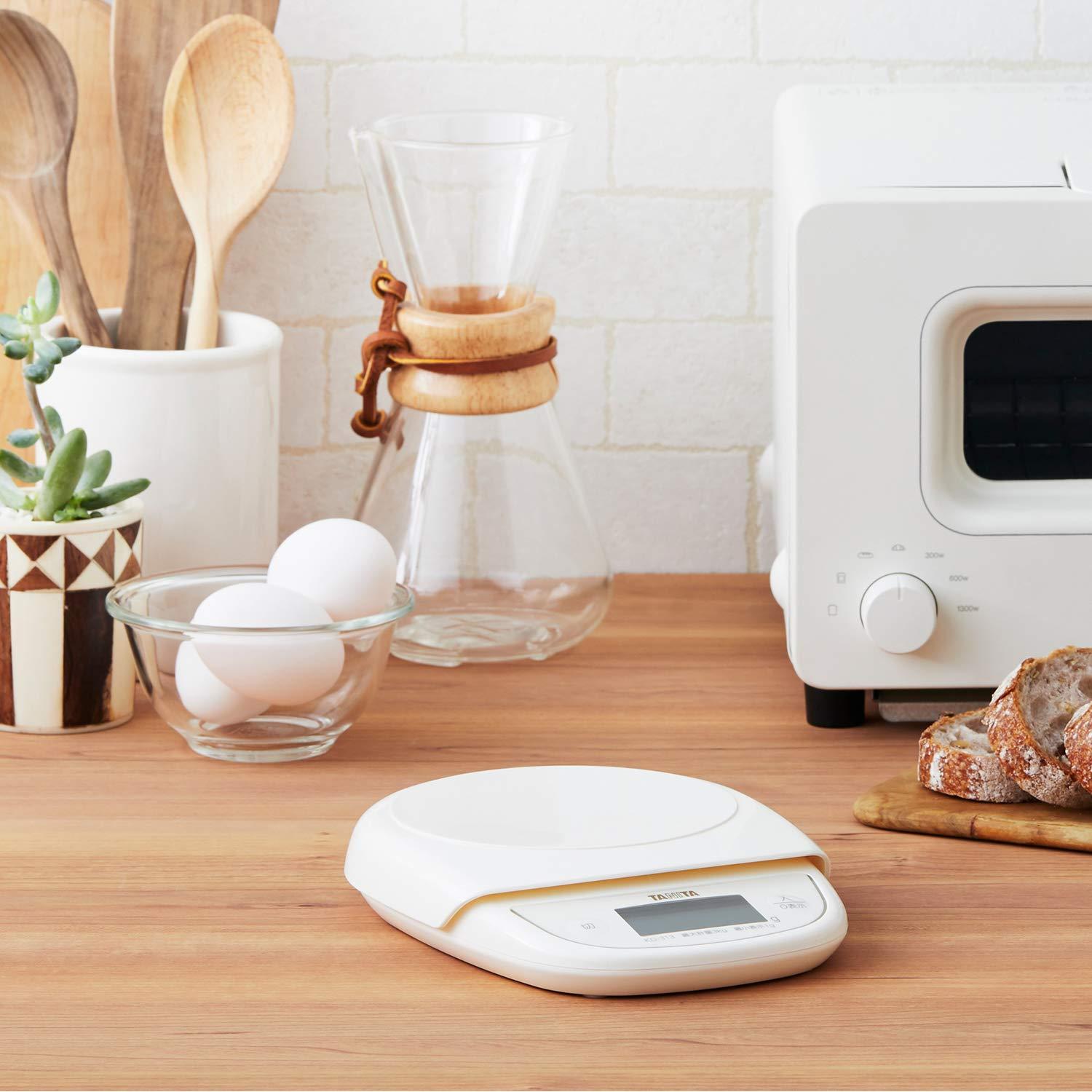 Balanza de Cocina Digital Tanita KD-313 IV 3 kg Marfil