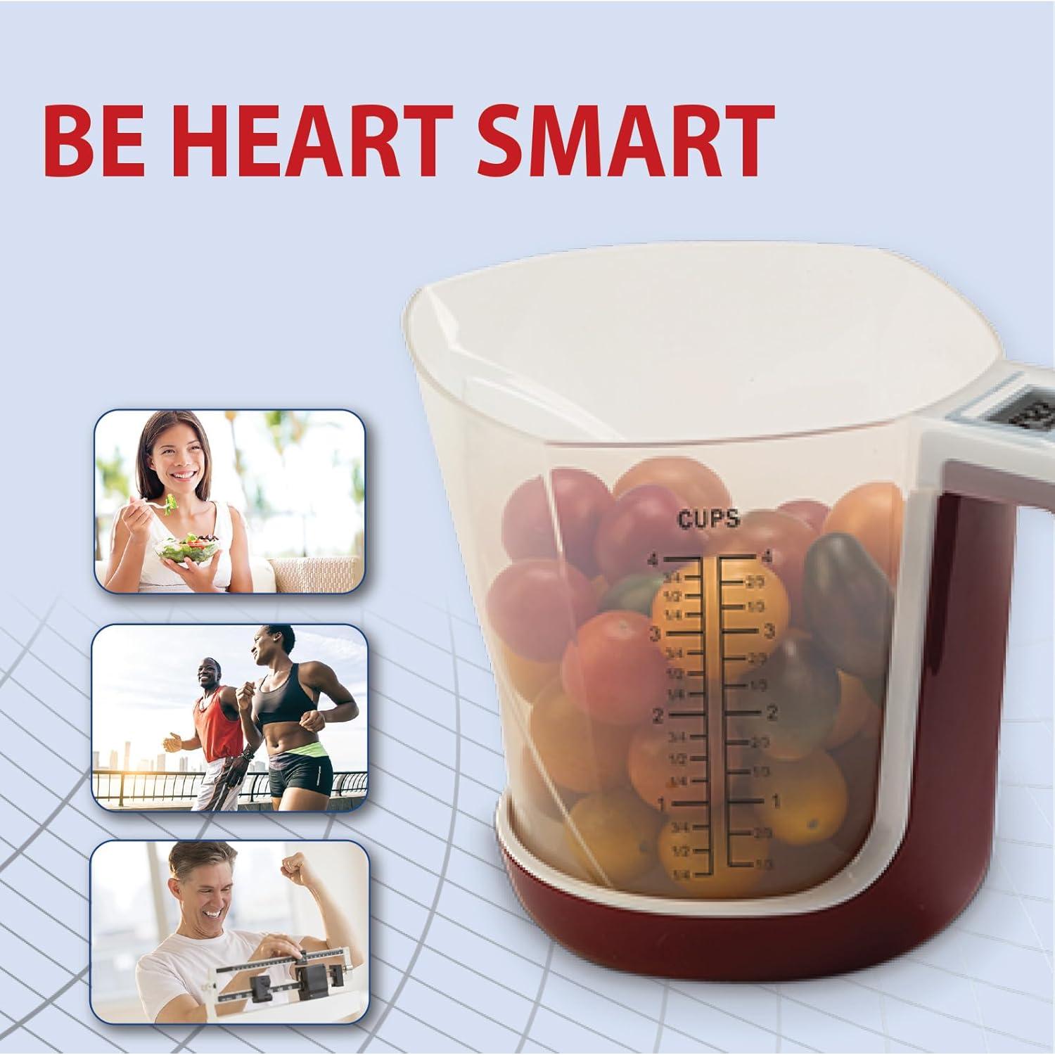 Taza de Medición Digital SmartHeart 3 kg con Plataforma