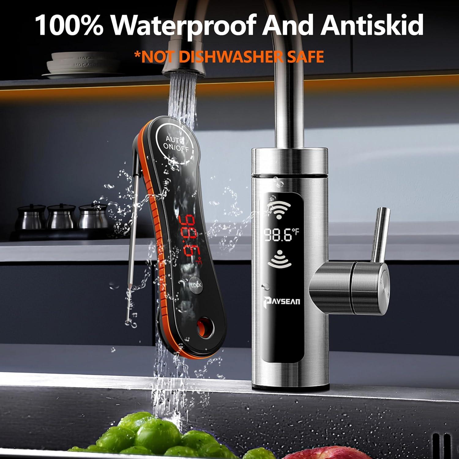 Termómetro Digital de Carne Paysean Mt180 - Lectura 0.5s, IP67