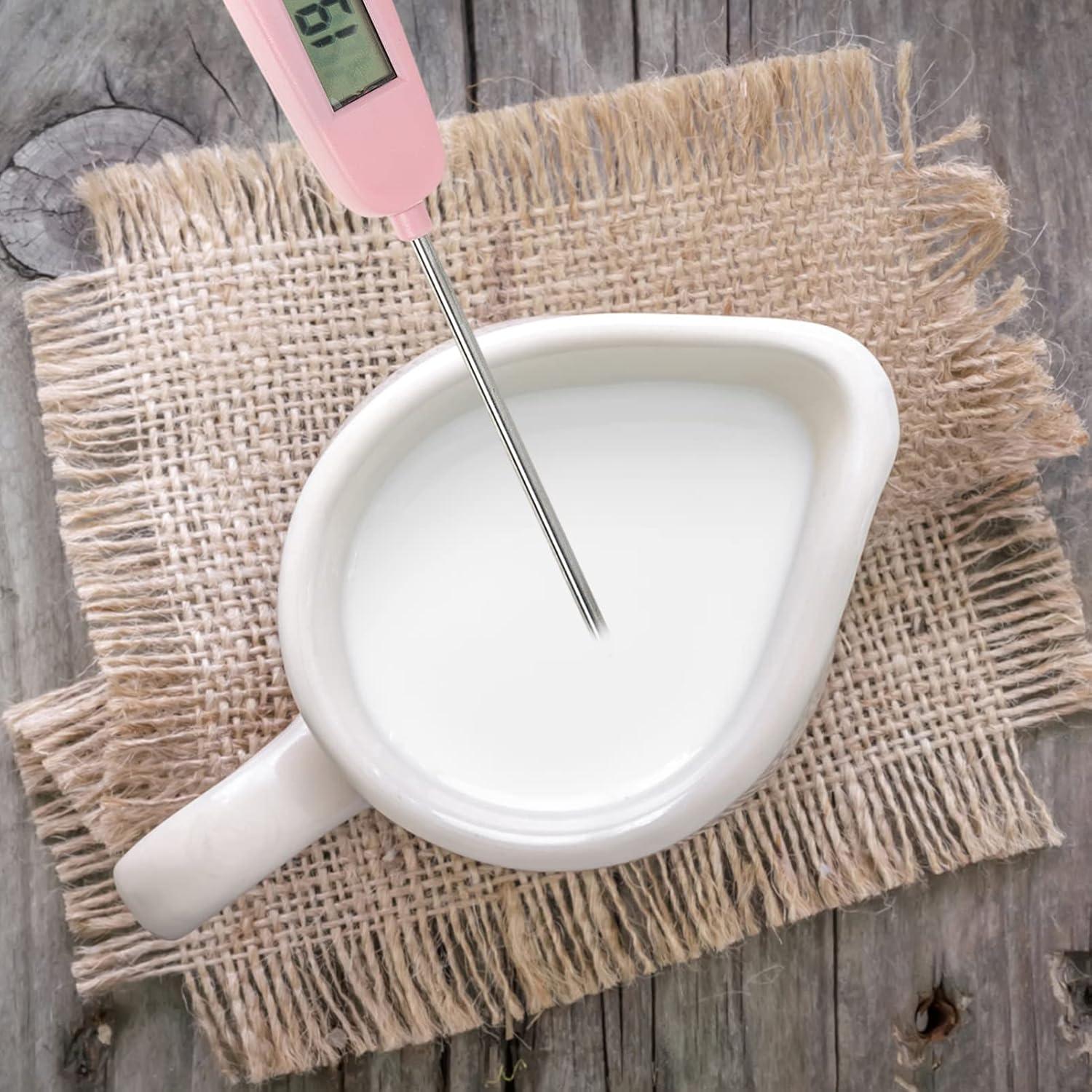 Termómetro Digital de Carne Kisangel Rosa 30°C a 300°C LCD