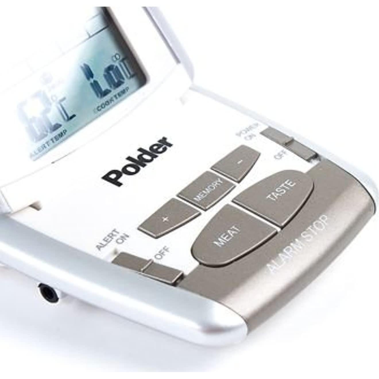 Termómetro Digital para Carne Polder 70698 con Sonda Resistente