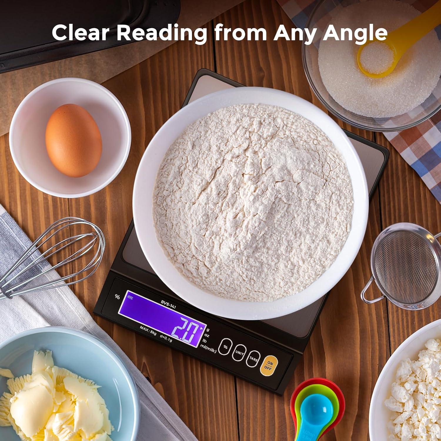 Báscula de Cocina Digital Bonvoisin 4.54 kg 0.1 g Precisión