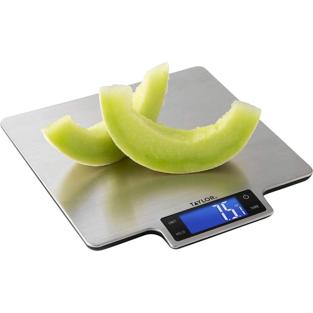 Balanza Digital de Cocina Taylor 10 kg Acero Inoxidable Plata