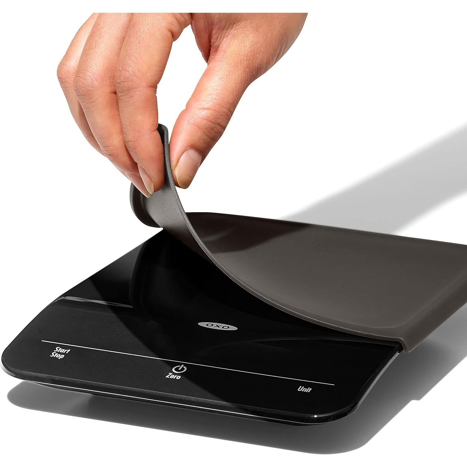 Balanza de Precisión OXO Brew 2.72 kg con Temporizador Negro