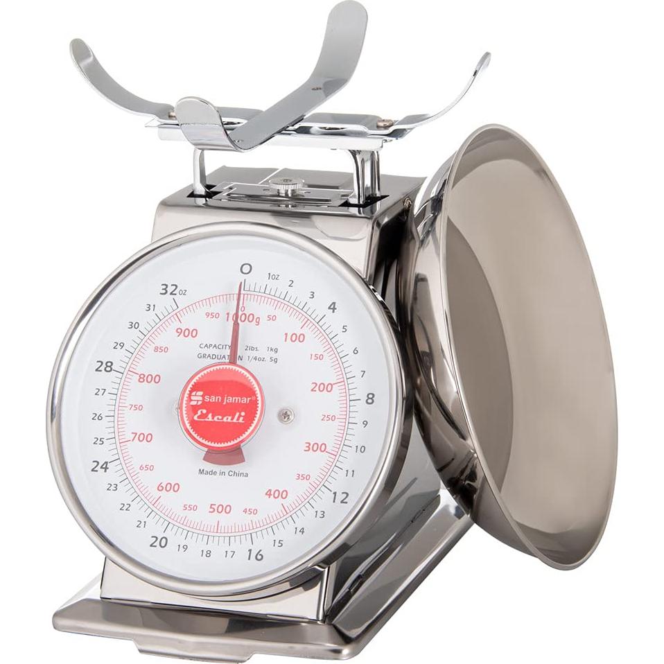 Escala Mecánica de Dial San Jamar SCDLB2 con Tazón 0.91 kg