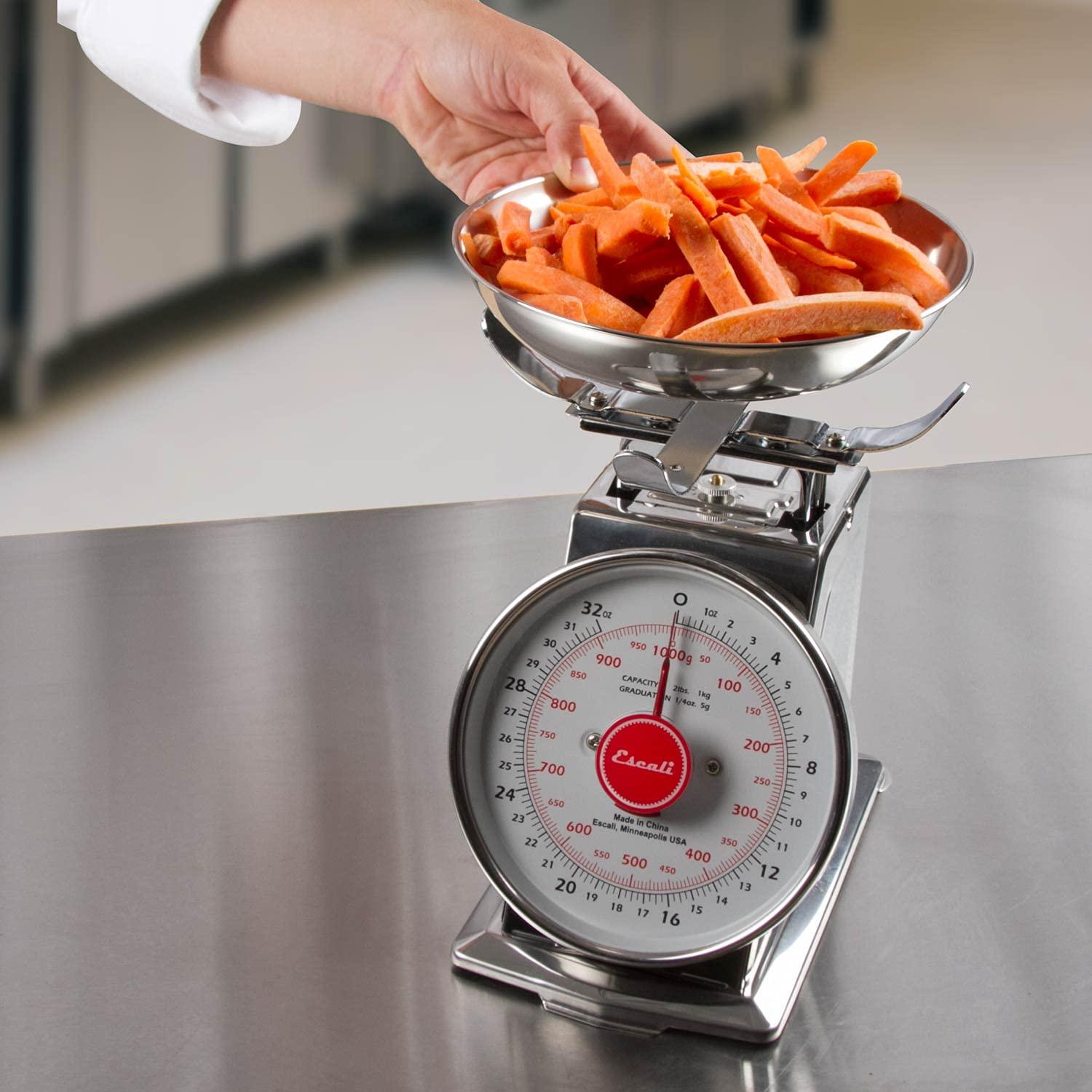 Escala Mecánica de Dial San Jamar SCDLB2 con Tazón 0.91 kg