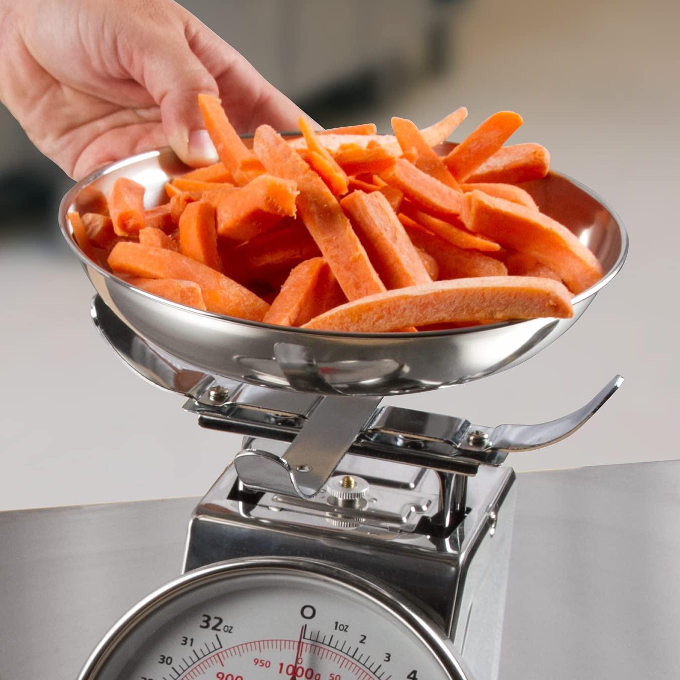 Escala Mecánica de Dial San Jamar SCDLB2 con Tazón 0.91 kg