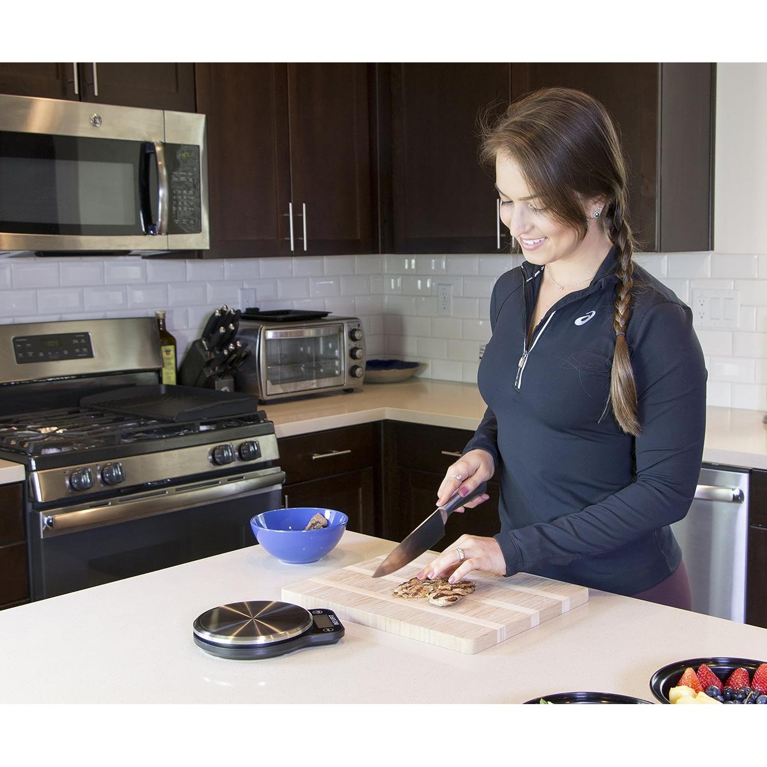 Báscula de Cocina Digital INEVIFIT 6 kg Acero Inoxidable