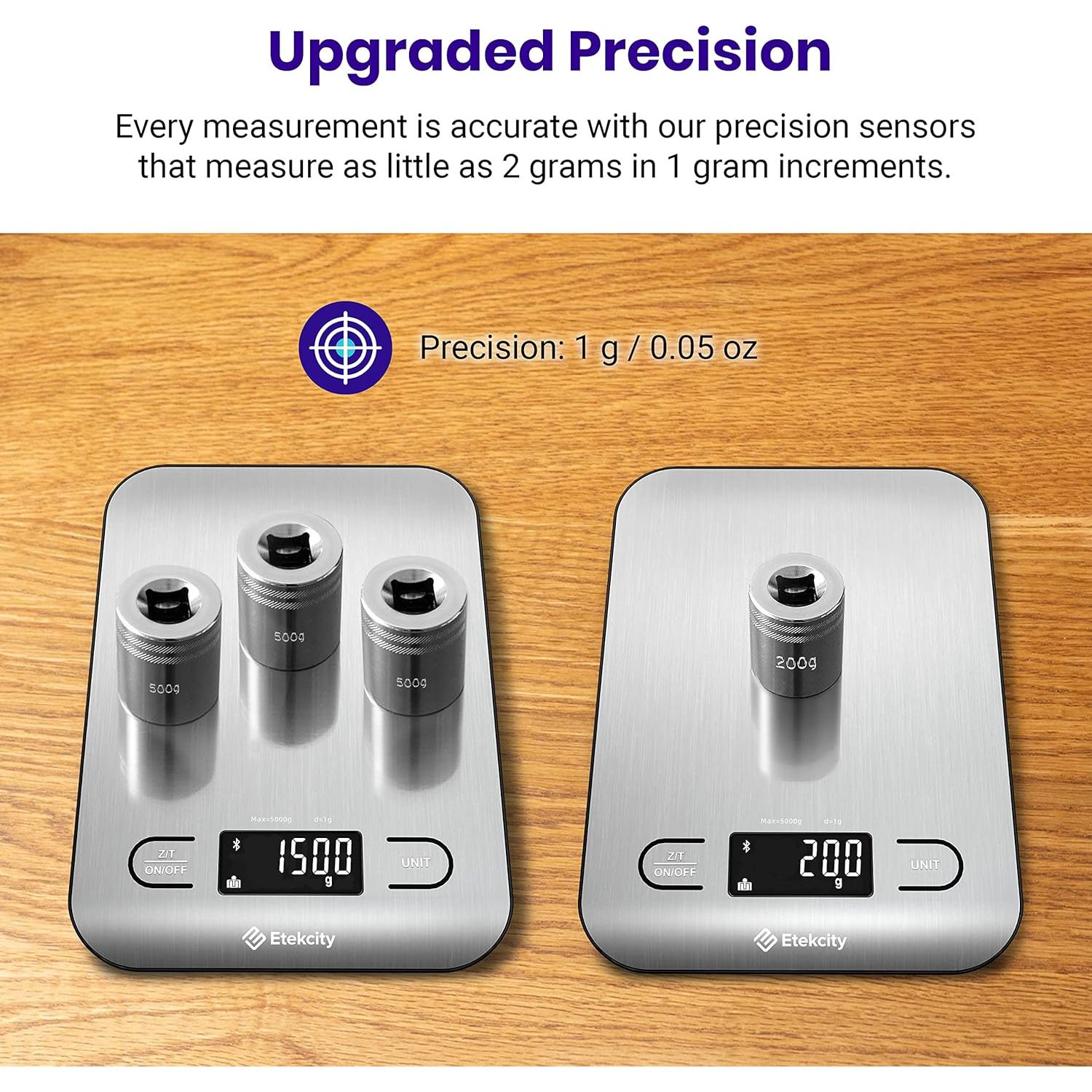 Báscula de Cocina Nutricional Etekcity ENS-C551S, 5000g