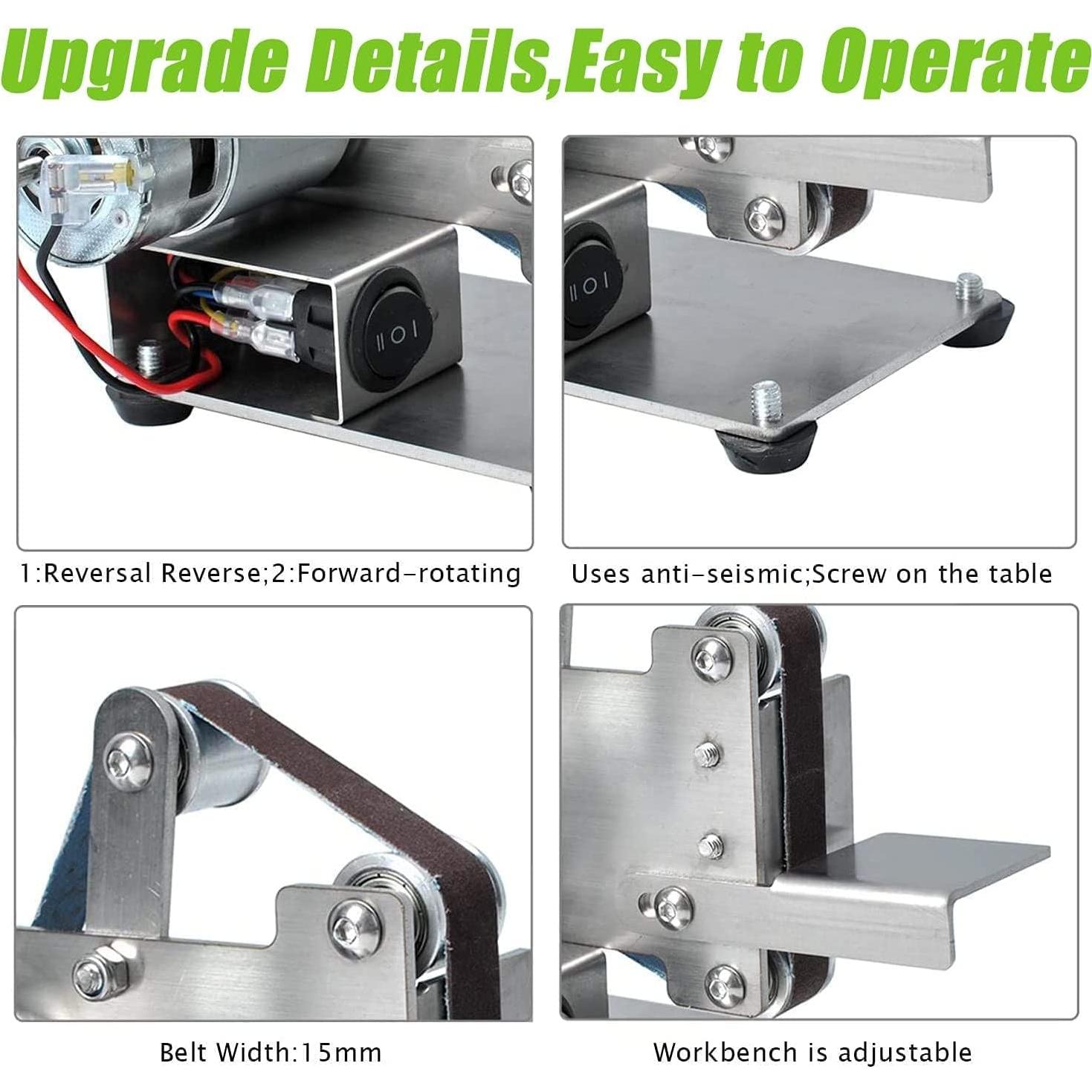 Mini Afilador de Cuchillos Eléctrico Podoy 110V 7 Velocidades