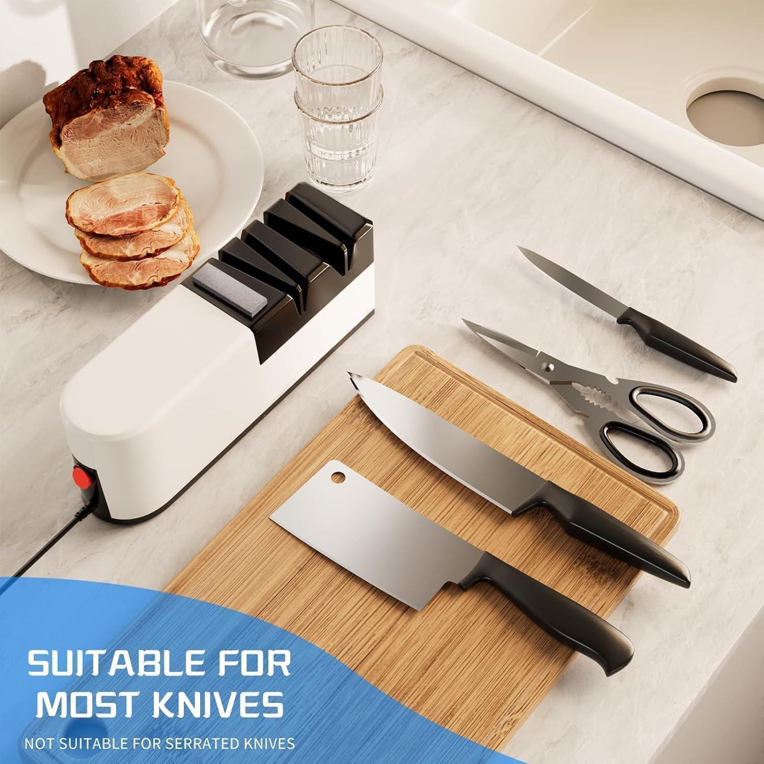 Afilador de Cuchillos Eléctrico Kiseely 5 en 1 Profesional