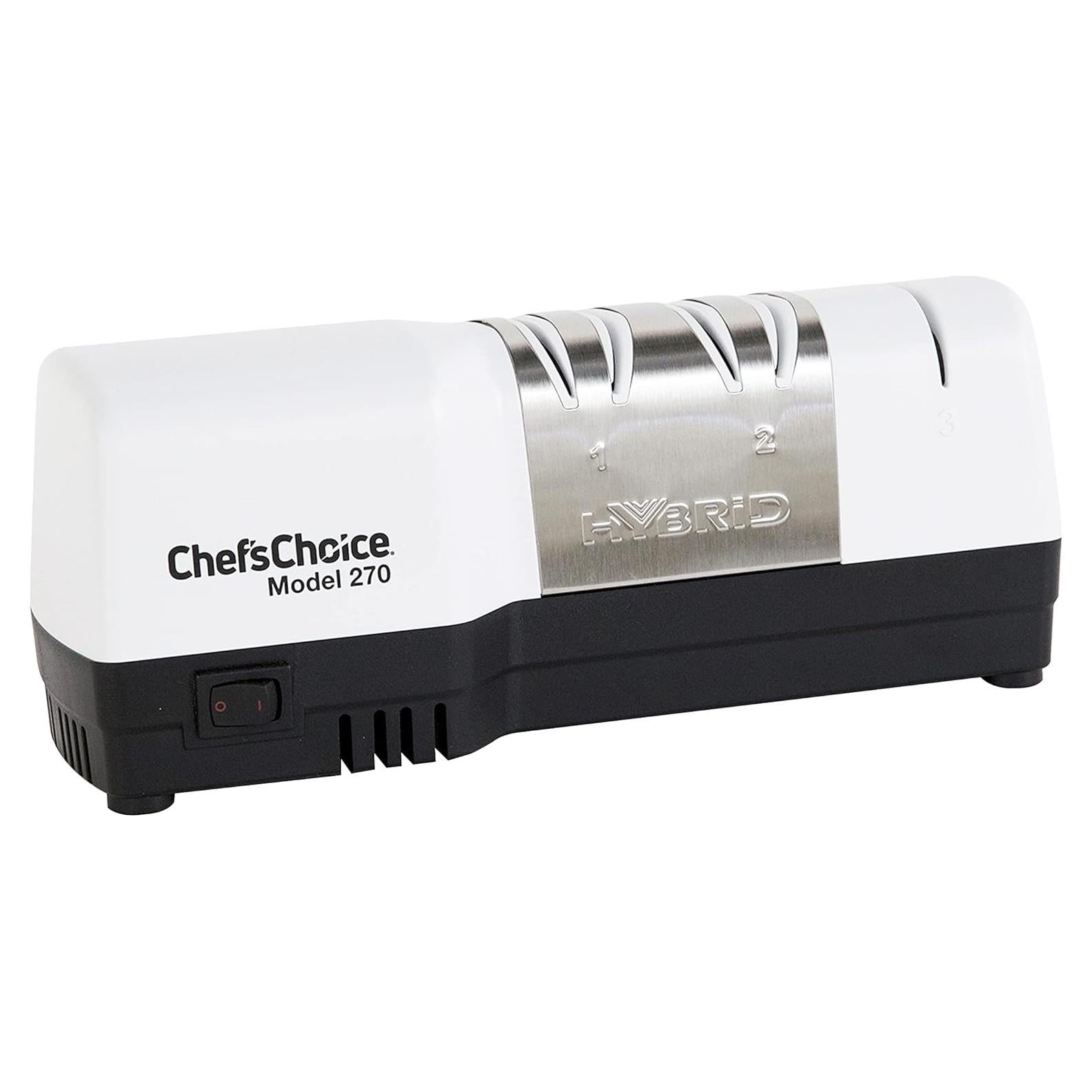Afilador de cuchillos híbrido Chef'sChoice 270 3 etapas blanco