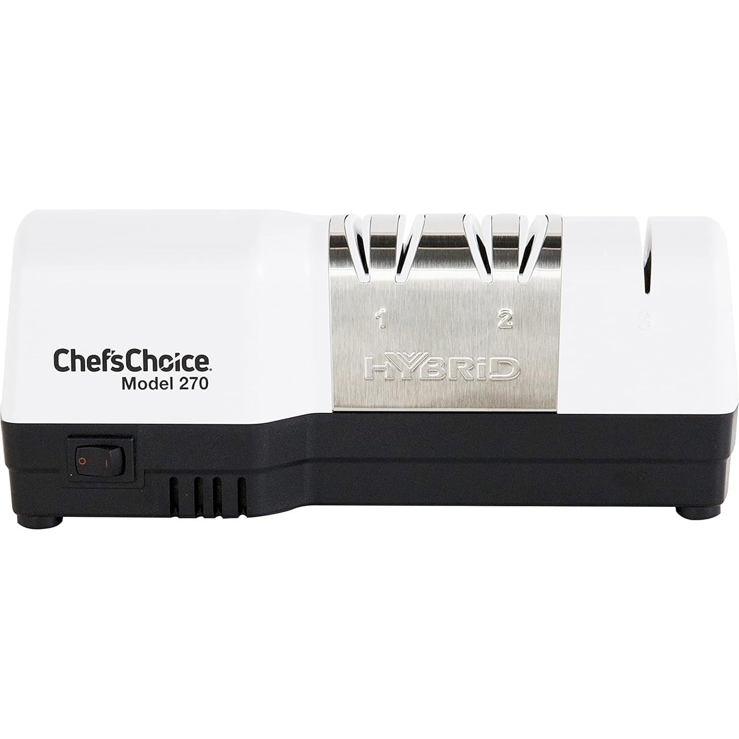 Afilador de cuchillos híbrido Chef'sChoice 270 3 etapas blanco