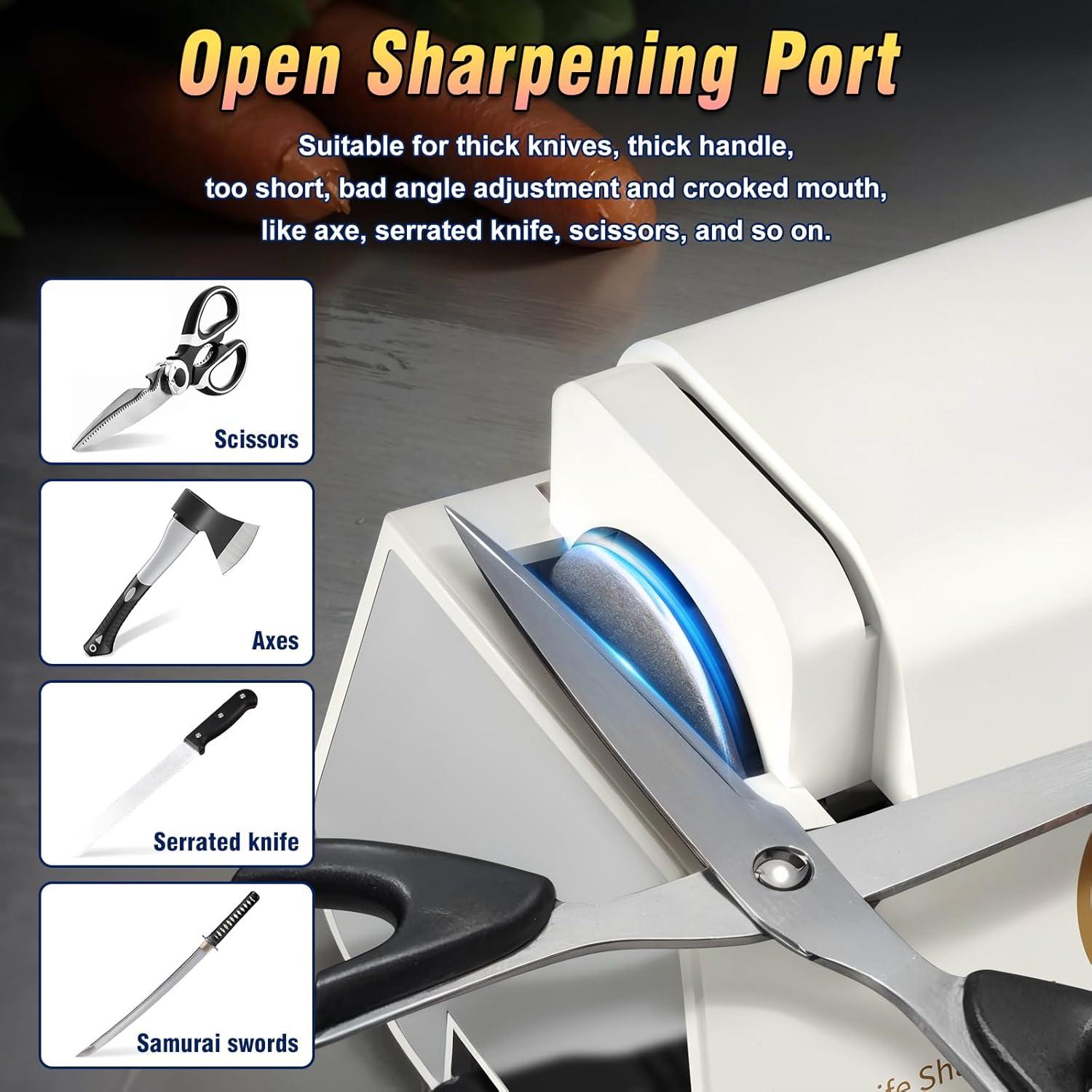 Afilador eléctrico de cuchillos Cpckstands 4 etapas 1.36 kg