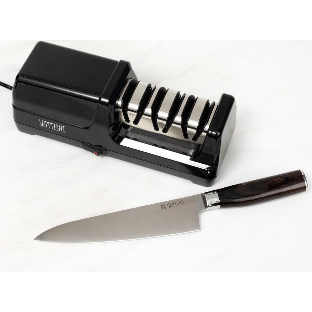 Afilador Eléctrico Yatoshi EKS 50W 3 Etapas para Cuchillos