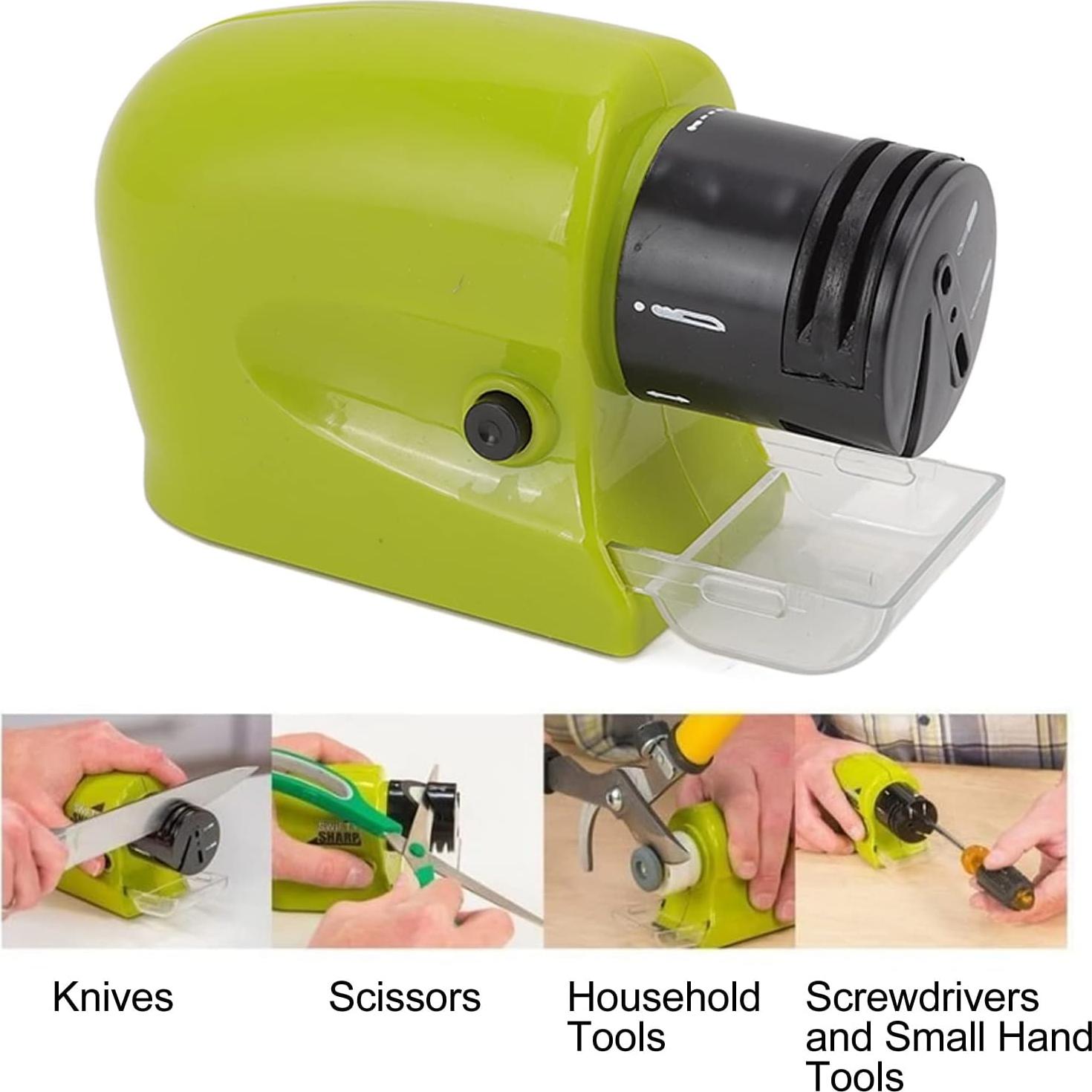 Afilador de cuchillos eléctrico 4 en 1 para cocina