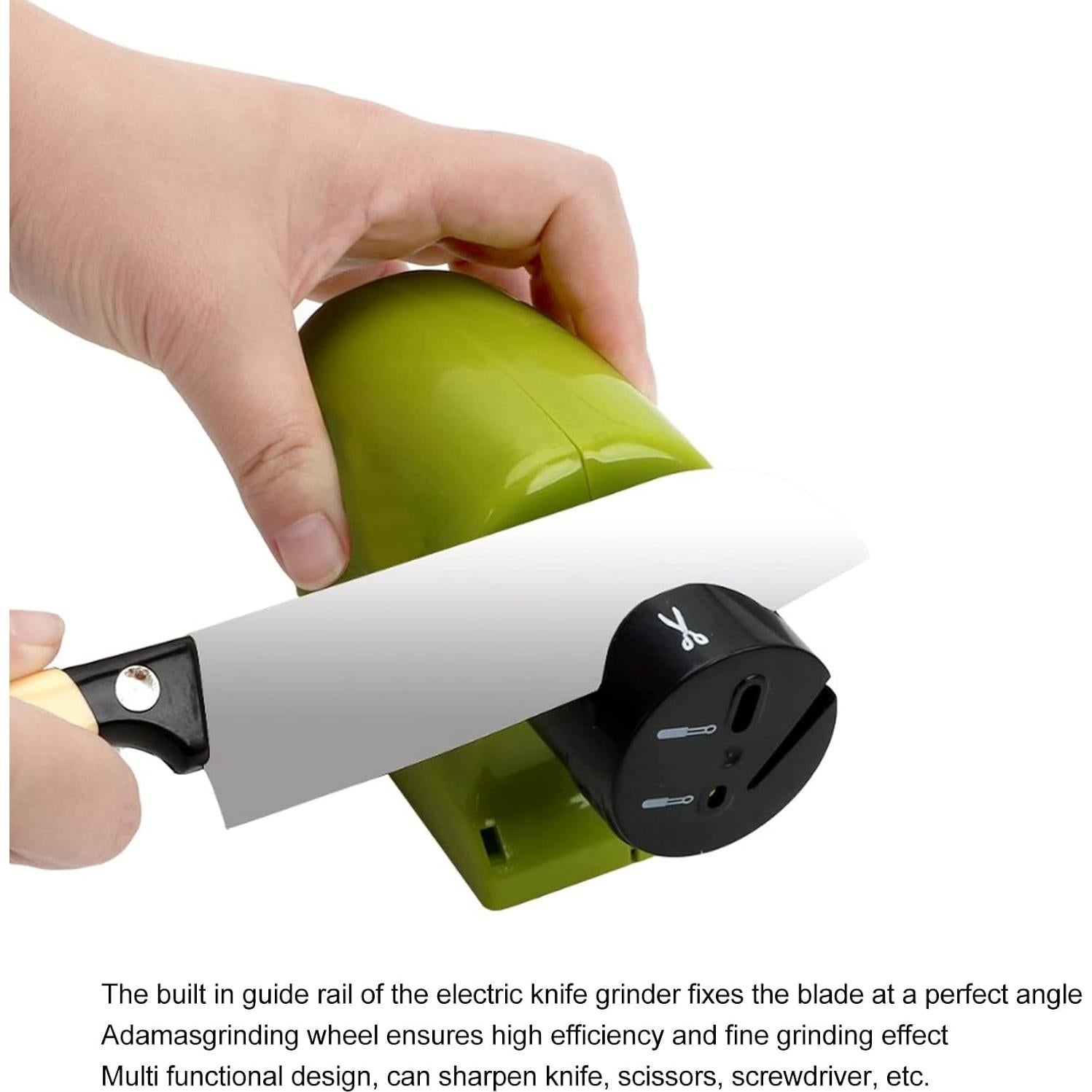 Afilador de cuchillos eléctrico 4 en 1 para cocina