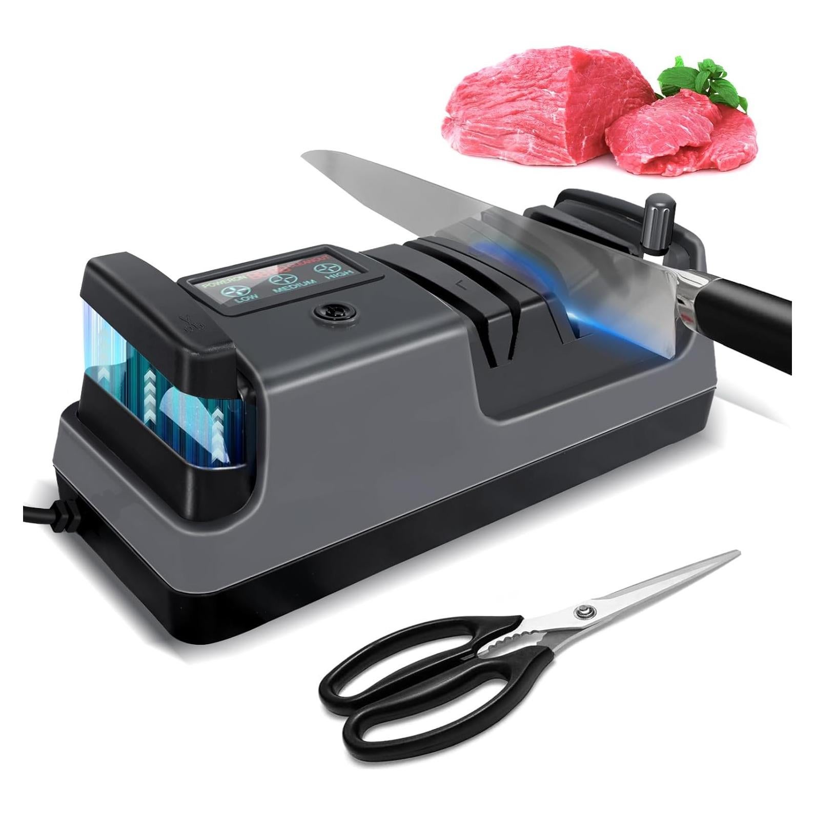 Afilador eléctrico 5 en 1 XTQINJIN con pantalla LCD y 3 velocidades