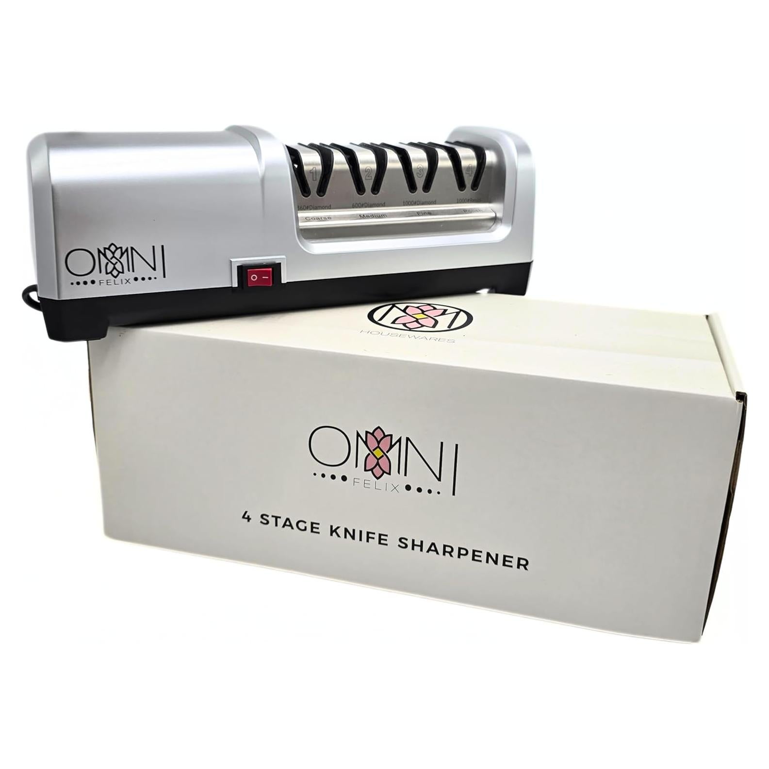 Afilador Eléctrico Omni Felix 4 Etapas Diamante 1.75 kg