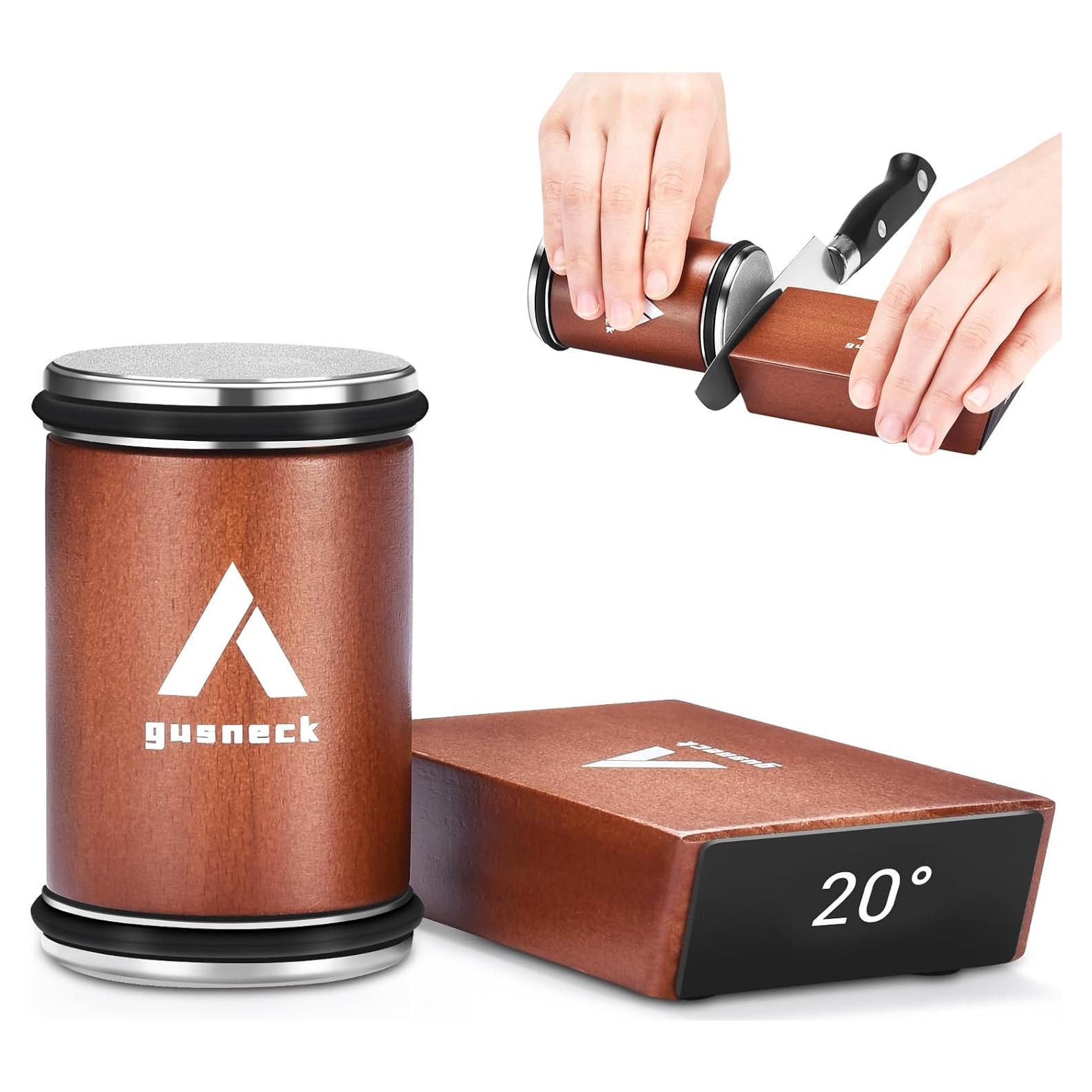 Afilador de Cuchillos Profesional Gusneck con Discos de Diamante