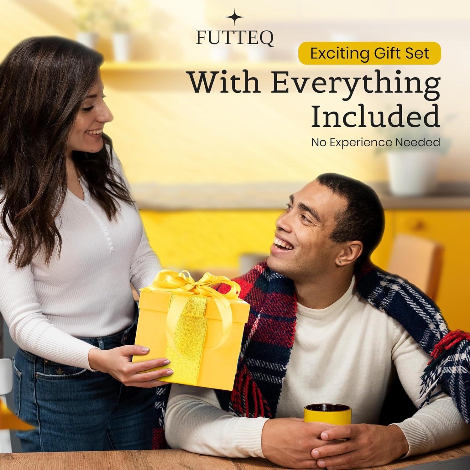 Afilador de Cuchillos Manual FUTTEQ con Discos de Diamante y Pulidor