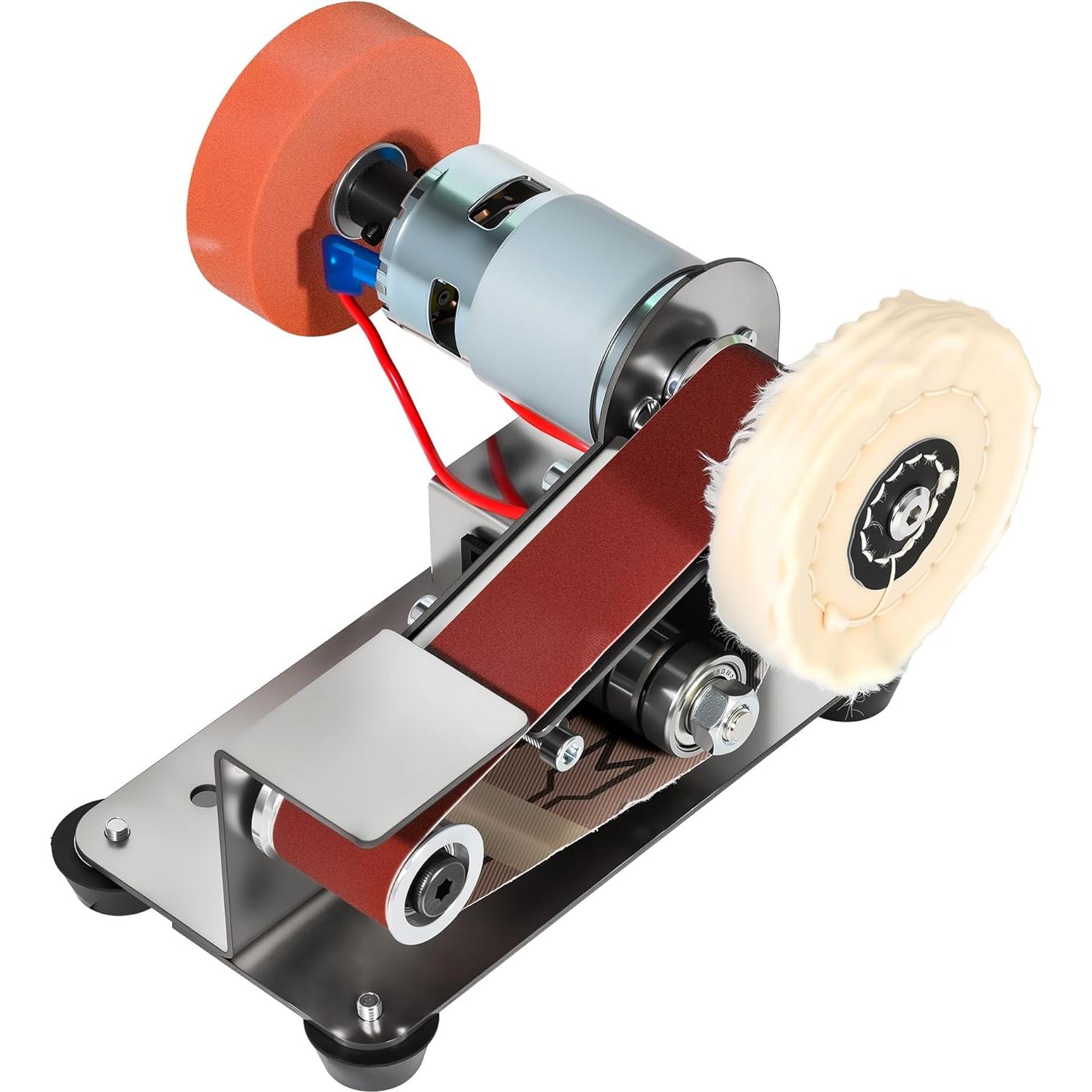 Lijadora de Banda Mini Mefape BS5361 30mm Control Velocidad